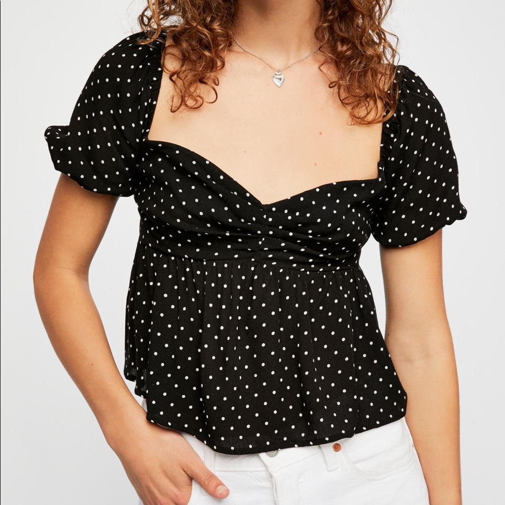Free People Babydoll Top